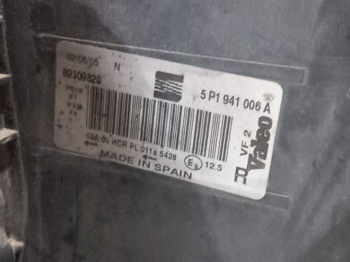  FARO DERECHO SEAT ALTEA (5P1) 