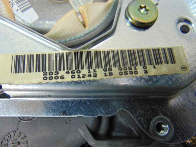 AIRBAG DELANTERO IZQUIERDO, MERCEDES-BENZ, CLASE C (BM 203) BERLINA