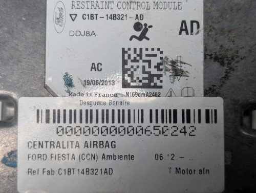  CENTRALITA AIRBAG FORD FIESTA (CNN) 