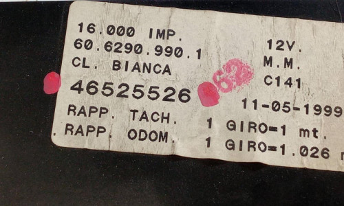  CUADRO CUENTA KILOMETROS FIAT BRAVA (182) 