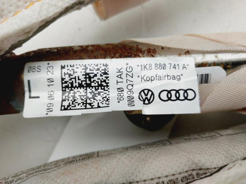 AIRBAG CORTINA DELANTERO IZQUIERDO Volkswagen SCIROCCO (137) 