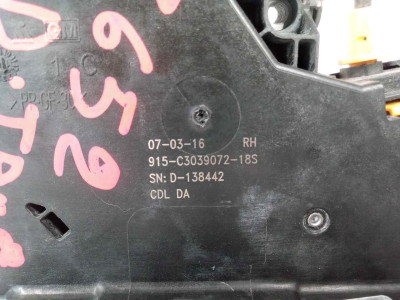 CERRADURA PUERTA TRASERA DERECHA, OPEL, ASTRA K BERLINA 5P
