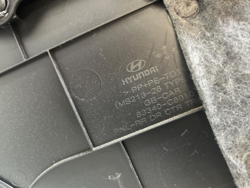 GUARNECIDO PUERTA TRASERA DERECHA Hyundai I20 ACTIVE (GB) 