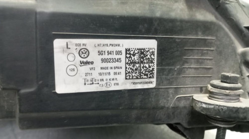 FARO IZQUIERDO Volkswagen GOLF VII (5G1/BE1) 