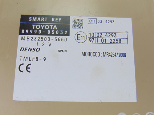  MODULO ELECTRONICO, TOYOTA, AVENSIS CROSS SPORT (T27) 