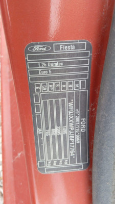 FORD FIESTA (CB1)