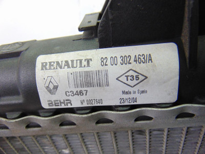 RADIADOR AGUA, RENAULT, ESPACE IV (JK0)