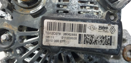  ALTERNADOR Renault MEGANE III BERLINA 5P 