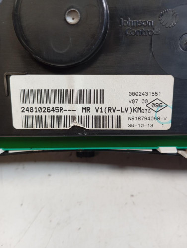  CUADRO INSTRUMENTOS, DACIA, SANDERO II 