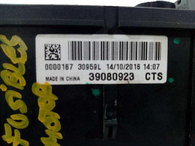 CAJA RELES / FUSIBLES, OPEL, CORSA E