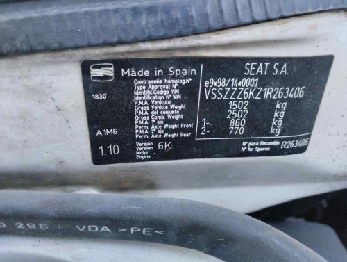 SEAT IBIZA (6K1) 