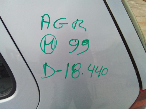VOLKSWAGEN GOLF IV BERLINA (1J1)(10.1997) — автомобиль-донор на запчасти 