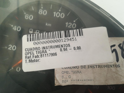  CUADRO INSTRUMENTOS 