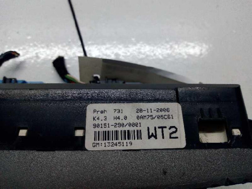  MANDO CLIMATIZADOR OPEL ZAFIRA B 