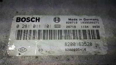 CENTRALITA MOTOR UCE, RENAULT, LAGUNA II (BG0)