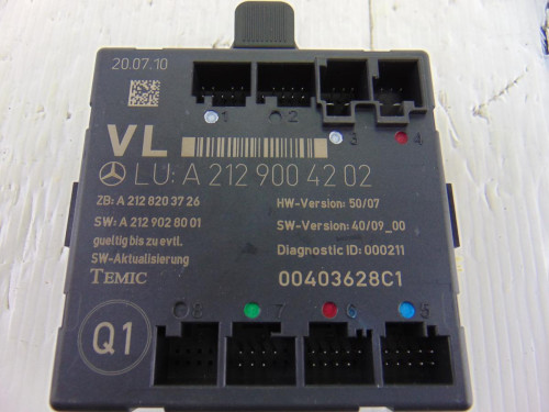  MODULO ELECTRONICO MERCEDES-BENZ CLASE E (BM 212) LIM. 