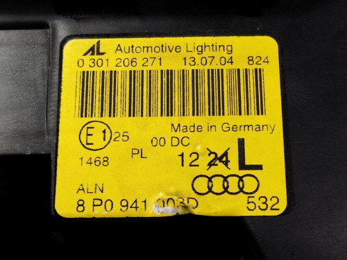  FARO IZQUIERDO, AUDI, A3 (8P1) 