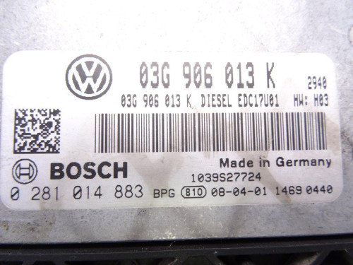  CENTRALITA MOTOR UCE, SEAT, IBIZA BERLINA (6J5) 