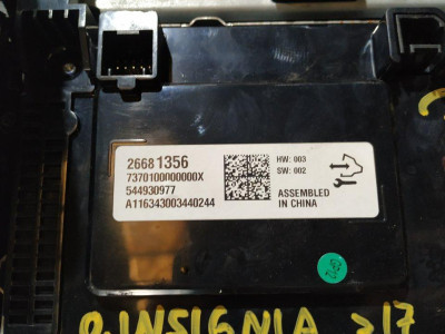 PANTALLA MULTIFUNCION, OPEL, INSIGNIA BERLINA