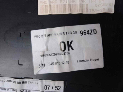 GUARNECIDO PUERTA TRASERA DERECHA CITROEN C4 BERLINA 