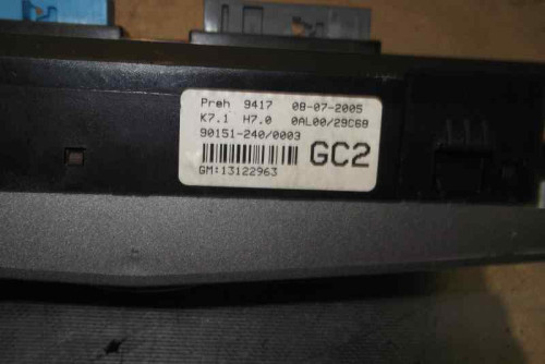  MANDO CALEFACCION / AIRE ACONDICIONADO Opel ASTRA H GTC 