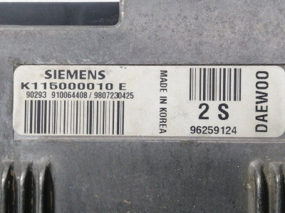 CENTRALITA MOTOR UCE, DAEWOO, MATIZ