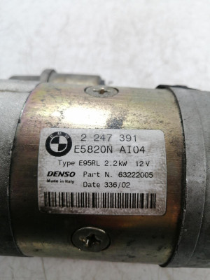 MOTOR ARRANQUE, BMW, SERIE X5 (E53)